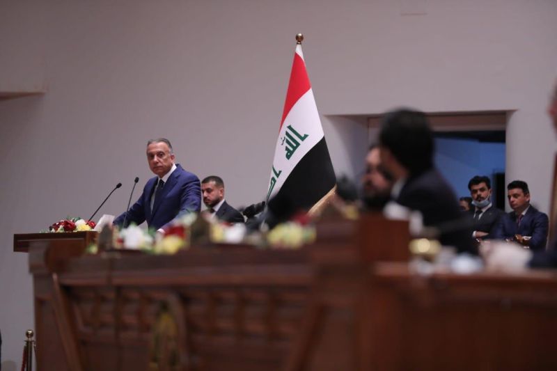 له‌سه‌ر هێرشه‌كانى توركیا كازمى بانگهێشتى په‌رله‌مان ده‌كرێت